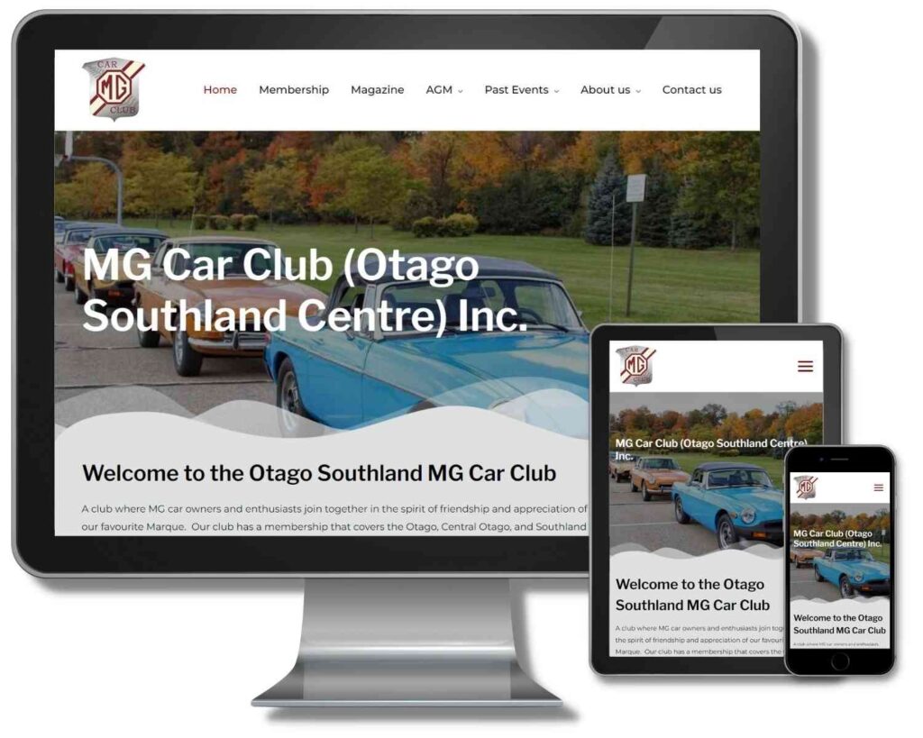 New Website Renovation - MG Car Club