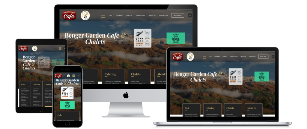 Benger Garden Cafe Website Design